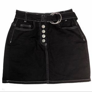 BDG urban outfitters black denim skirt  Y2K